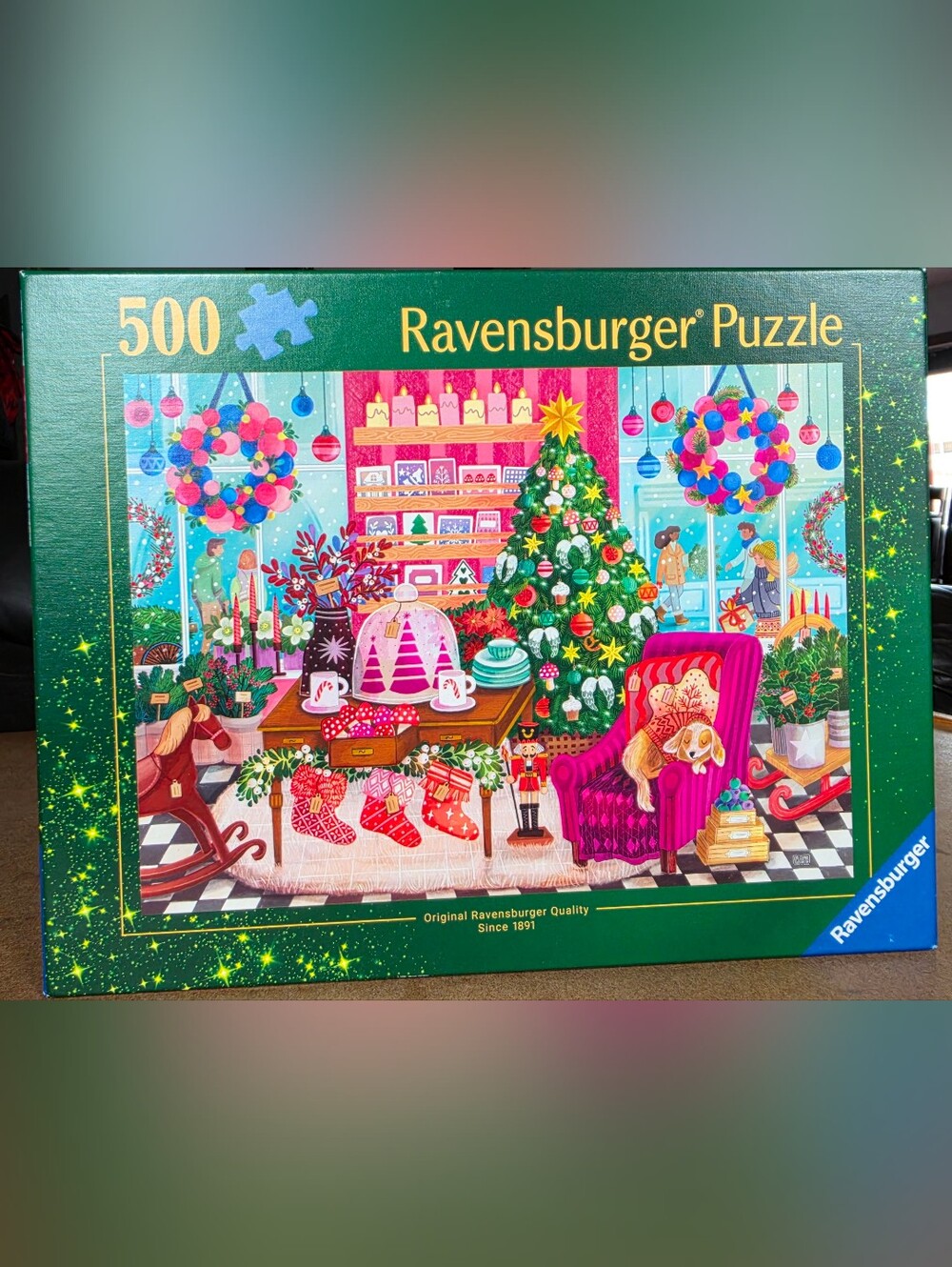 500 pieces Xmas puzzle XL pieces